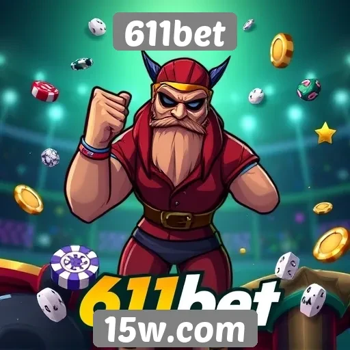 Variedade de jogos disponíveis em 611bet